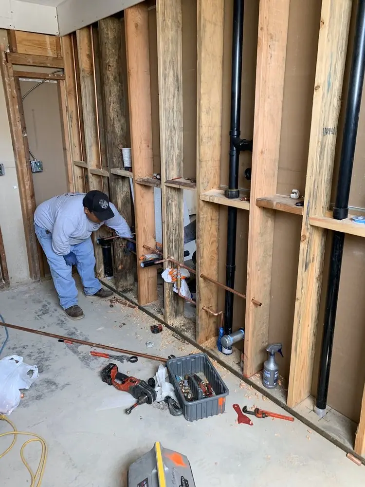 Commercial rough-in plumbing for Water Heater Replacement in Vista Park